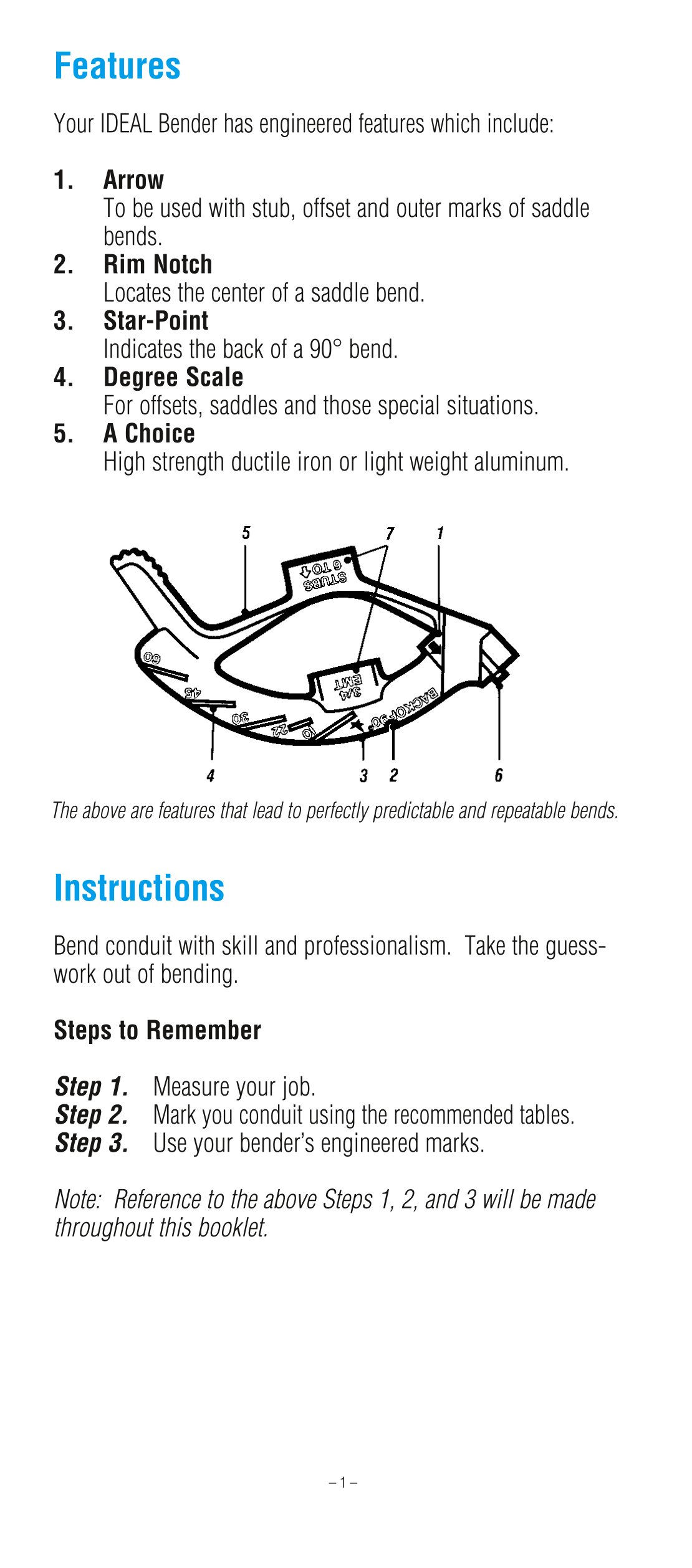 Conduit Bender Guide Klein Tools